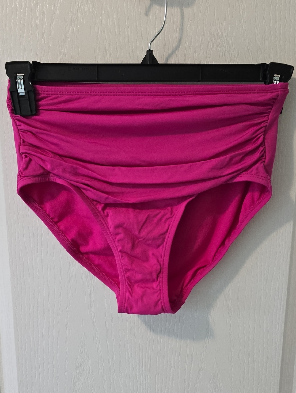 Kona Sol Hot Pink High-Waist Bikini Bottom